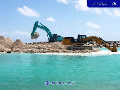 ވިލިނގިލީ ބަނދަރު ފުންކުރުމުގެ %70 މަސައްކަތް ނިމިއްޖެ