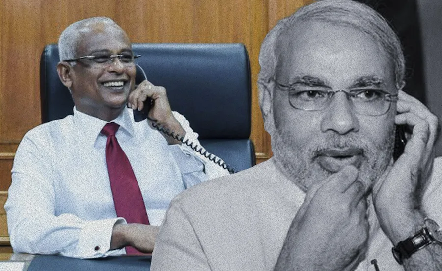 އިންޑިއާގެ ބޮޑުވަޒީރު ރައީސް ސޯލިހަށް ފޯނުން ގުޅުއްވައިފި