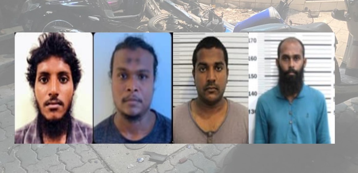ރައީސް ނަޝީދަށް ދެވުނު ހަމަލާ އާއި ގުޅިގެން 4 މީހަކަށް ދައުވާ ކޮށްފި.