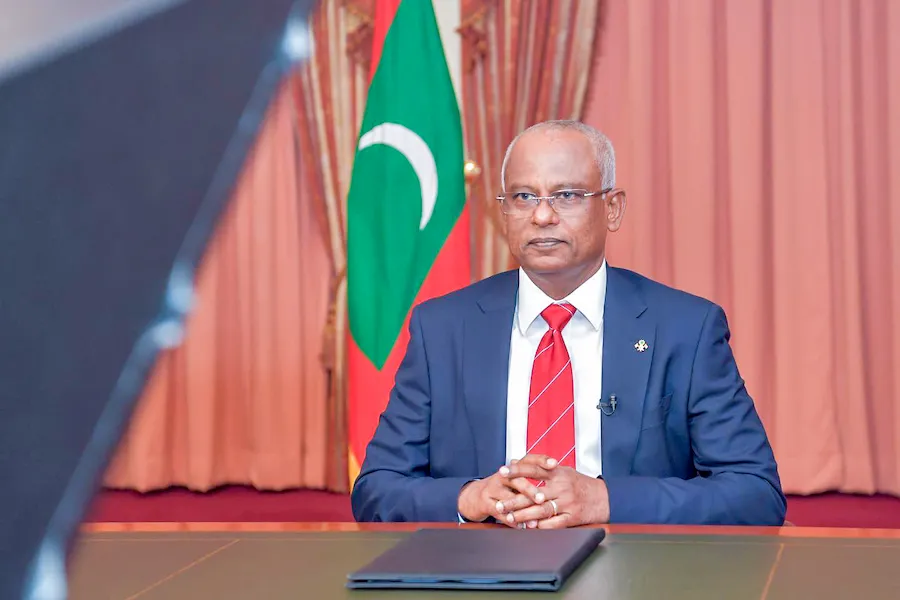 1443 ވަނަ އަހަރު ފެށުމުގެ މުނާސަބަތުގައި، ރައީސުލްޖުމްހޫރިއްޔާ ފޮނުއްވި ތަހުނިޔާގެ ޚިޠާބު