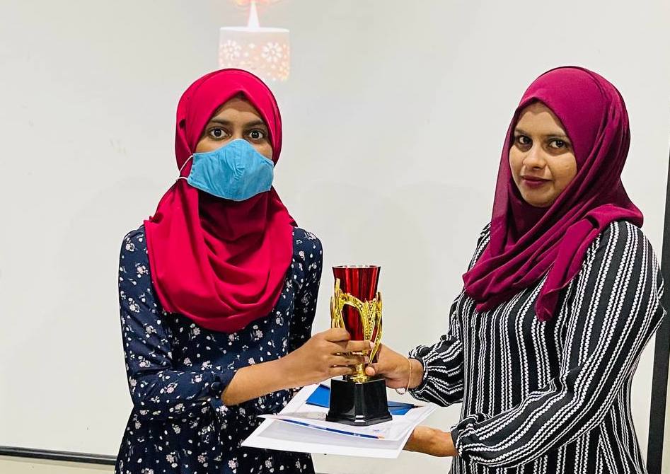 ޔޫބީޖީ ވާޗްއަލް ޤުރްއާން މުބާރާތުގެ އިނާމުދިނުމުގެ ޖަލްސާ ބާއްވައިފި