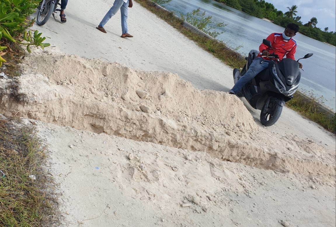މަޑަވެލީ ހޯނޑެއްދޫ ކޯޒްވޭ ކަނޑާލައިފި