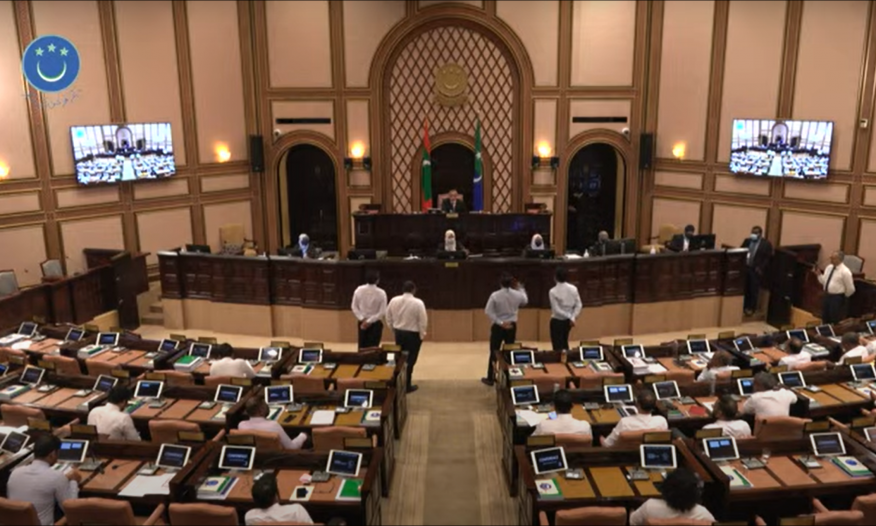 ހުށަހެޅުއްވި ކުއްލި މައްސަލަ ގުރުއަތުން ނުހޮވުމުން އިދިކޮޅު މެމްބަރުން އިހުތިޖާޖްކޮށްފި