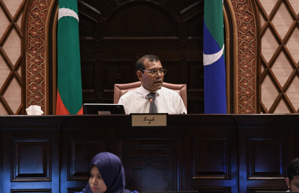 މާދަމާ މަޖިލީހުގެ ރިޔާސަތު ބަލަހައްޓަވާނީ ރައީސް ނަޝީދު