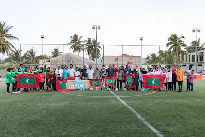 ޓޭޑް އިން ރާއްޖެ އިންޑިއާ ކުޅޭ މެޗު “މާވައްދިހަރޭ ޕާކު” ގައި ބޮޑު ސްކްރީނުގައި އަޅުވަނީ