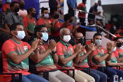 ފައިނަލަށް ނުދެވުނަސް ގައުމީ ޓީމު ދެެއްކި ހިތްވަރަށް އެންމެ މަތީ ދަރަޖައިގެ ތައުރީފު ހައްގު- ރައީސް