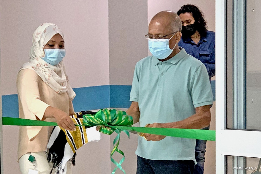 އަންހެނުންނާއި ކުޑަކުދިންނަށް ހާއްސަ ސެންޓަރެއް ޓްރީޓޮޕް ހޮސްޕިޓަލުގައި ހުޅުވައިފި