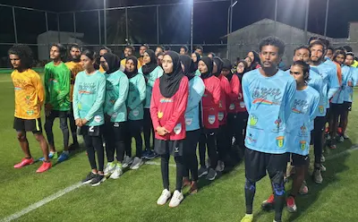 ތިނަދޫގައި ޒުވާނުންގެ ދުވަހުގެ މެޗްތަކުން ވަރަށް ތަފާތު މަންޒަރަކާ އިޙުސާސެއް!