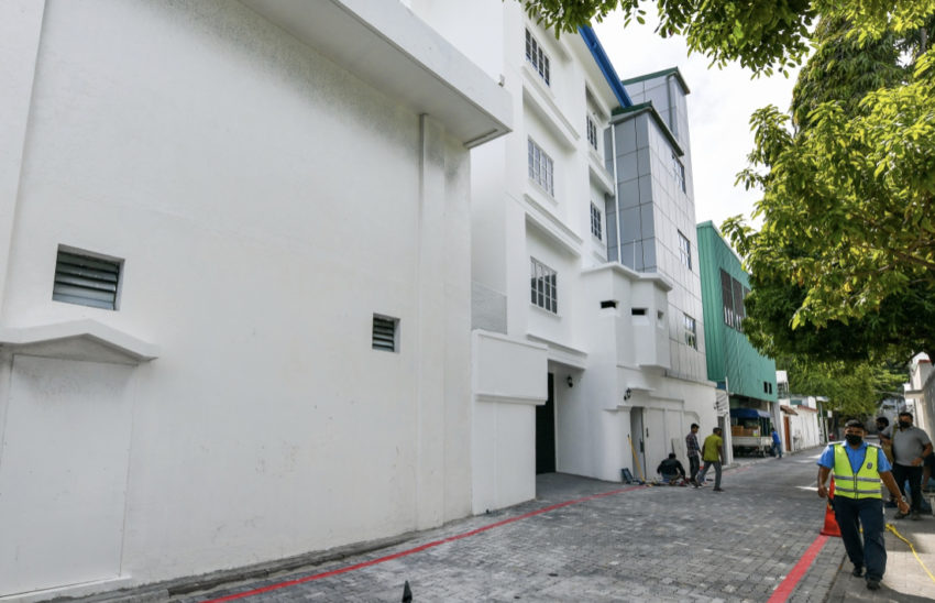 މަޖިލީހުގެ ރައިސް ނަޝީދުގެ ވަގުތީ ގެކޮޅުގެ މަސައްކަތް ނިމިއްޖެ