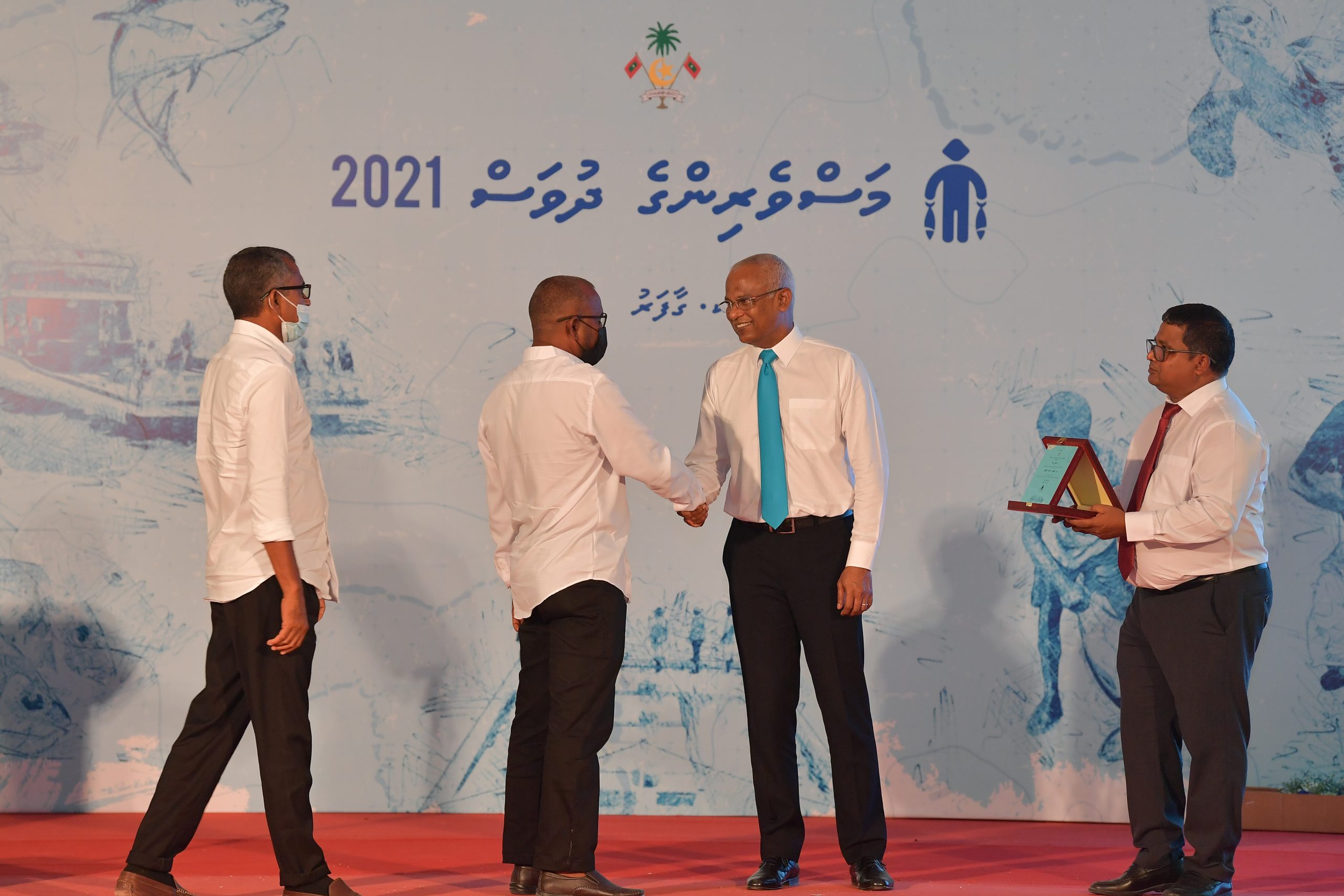 މަސްވެރި ކަމުގެ އެންމެ މުހިންމު އެވޯޑް ތައް ހުވަދު އަތޮޅަށް