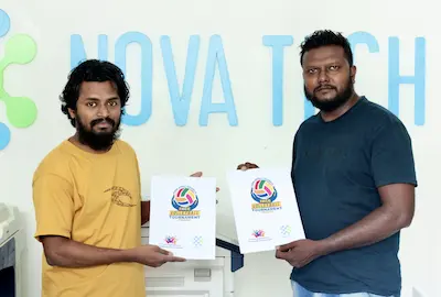 ގދ.އަތޮޅު ކައުންސިލް ފޭސް ވޮލީ ބޯޅަ މުބާރާތުގެ ޕްރިންޓިންގ ޕާޓްނާރަކަށް ނޯވާޓެކް