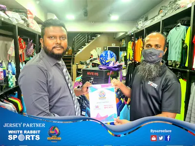ގދ.އަތޮޅު ކައުންސިލް ފޭސް ވޮލީ ބޯޅަ މުބާރާތުގެ ޖާރޒީ ޕާޓްނާރަކަށް ވައިޓް ރެބިޓް ސްޕޯޓްސް