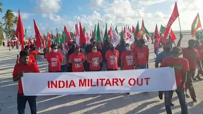 އިންޑިއާ ސިފައިން ތިބެން ފެނޭތޯ ބަލަން ވޯޓެއް ނެގުމަށް ރައީސް ޔާމީން ގޮވާލައްވައިފި