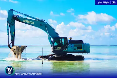 މަންދޫ ބަނދަރު ތަރައްގީ ކުރުމުގެ މަސައްކަތް ފަށައިފި