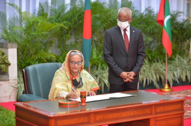 ބަންގްލަދޭޝްއިން ރާއްޖެއަށް އޮން އެރައިވަލް ވިސާދެނީ