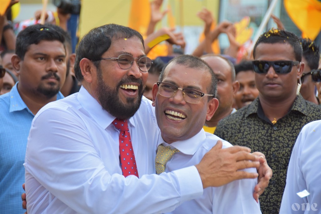 ޖޭޕީގެ ތާއީދު އެމްޑީޕީގެ ރާޝިދަށް