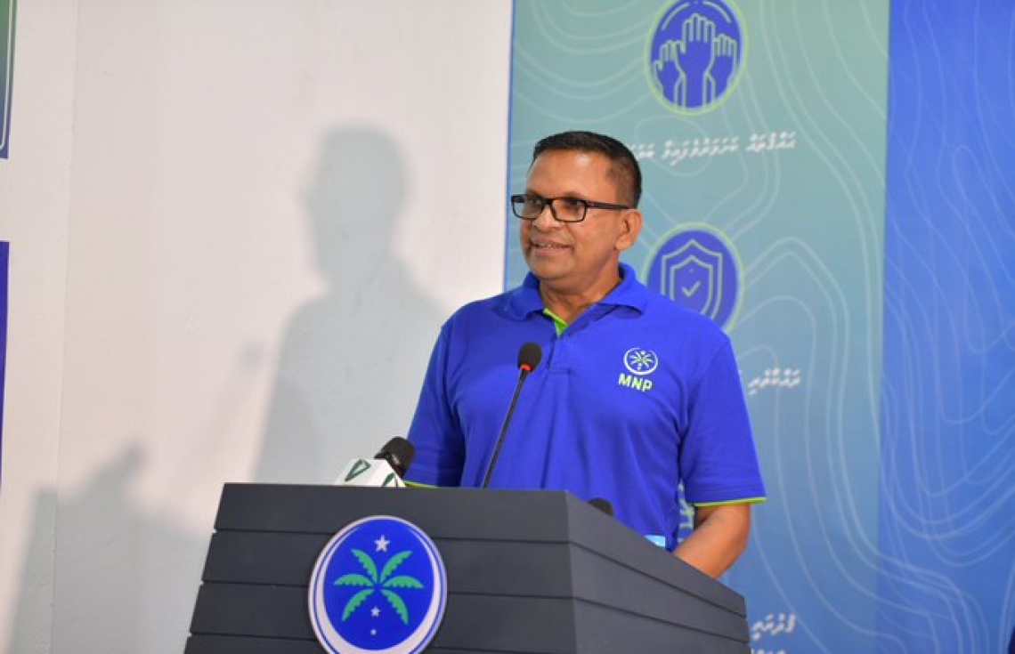 ސަރުކާރުން ދައްކަވާ ނަނާ ހުވަފެންތައް ގަބޫލު ކުރާނެ ބަޔަކު މި ދާއިރާއަކު ނެތް: ނާޒިމް