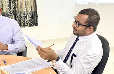 ކާޑެއްދޫ އެއަރޕޯޓަށް ބޭނުން ވަނީ ވަގުތީ ޙައްލެއް ނޫން : ގައްދޫ ރައީސް