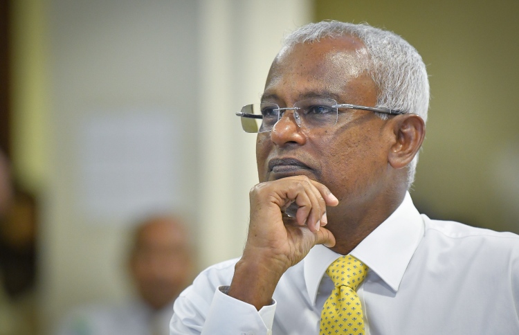 ރައީސް އިބްރާހިމް މުހައްމަދު ސޯލިހު ކޮވިޑަށް ފައްސިވެއްޖެ