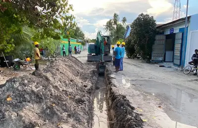 ނަރުދަމާގެ މަސައްކަތަށް 2 އަހަރުވީ, އަދި ނިމުނީ 40 ޕަސެންޓް: މަޑަވެލި ކައުންސިލް