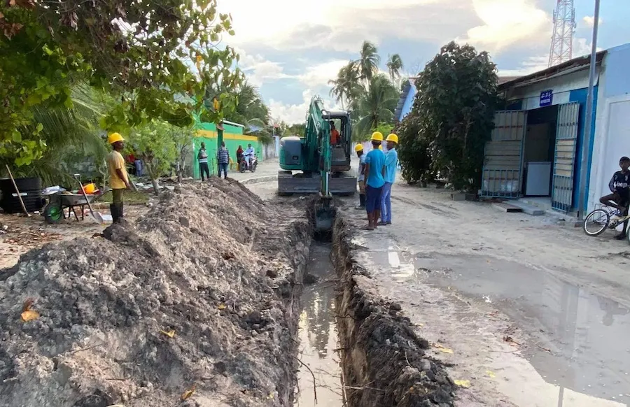 ނަރުދަމާގެ މަސައްކަތަށް 2 އަހަރުވީ, އަދި ނިމުނީ 40 ޕަސެންޓް: މަޑަވެލި ކައުންސިލް