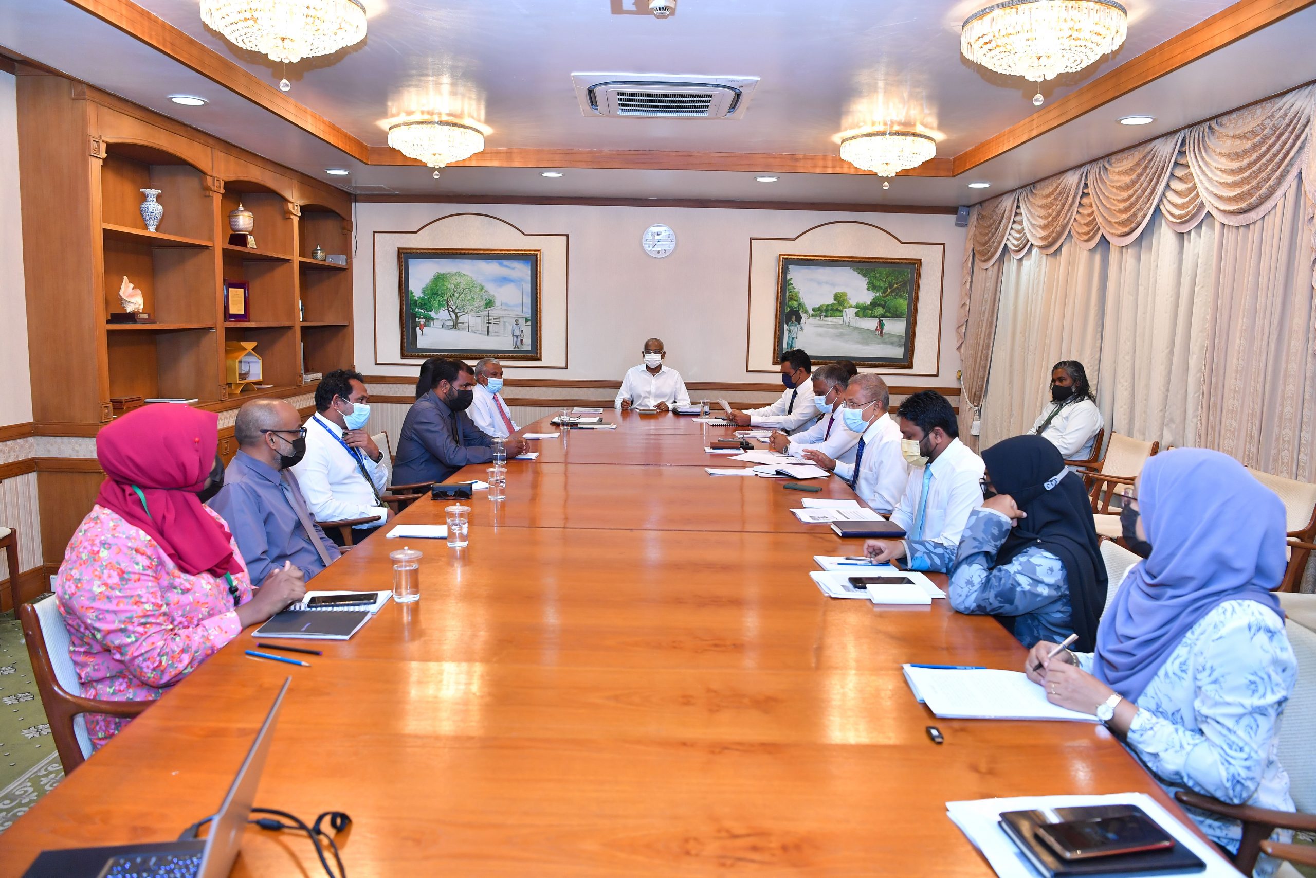 ތަޢުލީމީ ދާއިރާގެ ރިސާޗް ގްރޫޕާއި ރައީސް ބައްދަލުކުރައްވައިފި