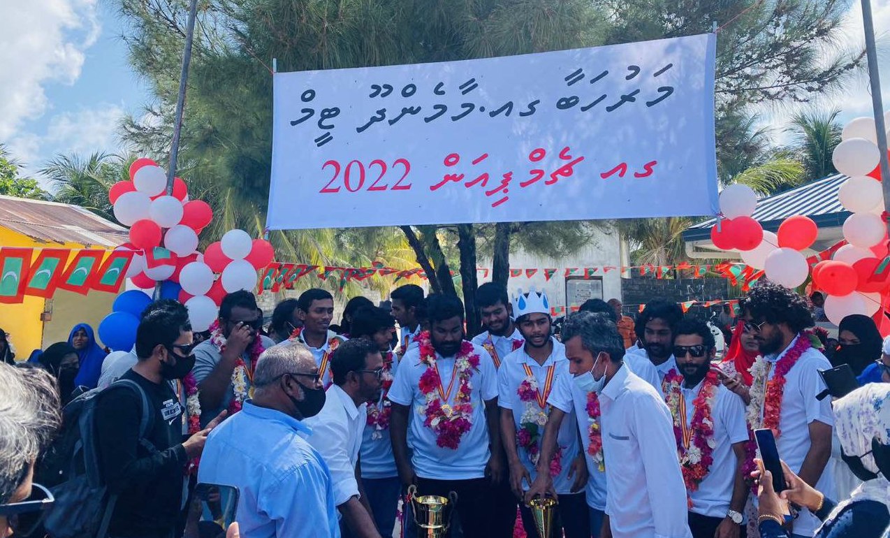ގޯލްޑަން ފުޓްސަލް ޗެލެންޖަށްފަހު މާމެންދޫ އުފަލުން ފޮޅިފައި