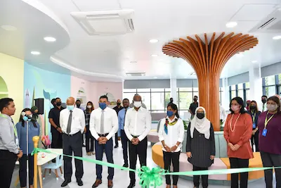 ހުޅުމާލެ ހޮސްޕިޓަލްގައި ޤާއިމުކުރި ޗައިލްޑް ޑިވެލޮޕްމަންޓް ސެންޓަރ، ރައީސް ހުޅުވައިދެއްވައިފި