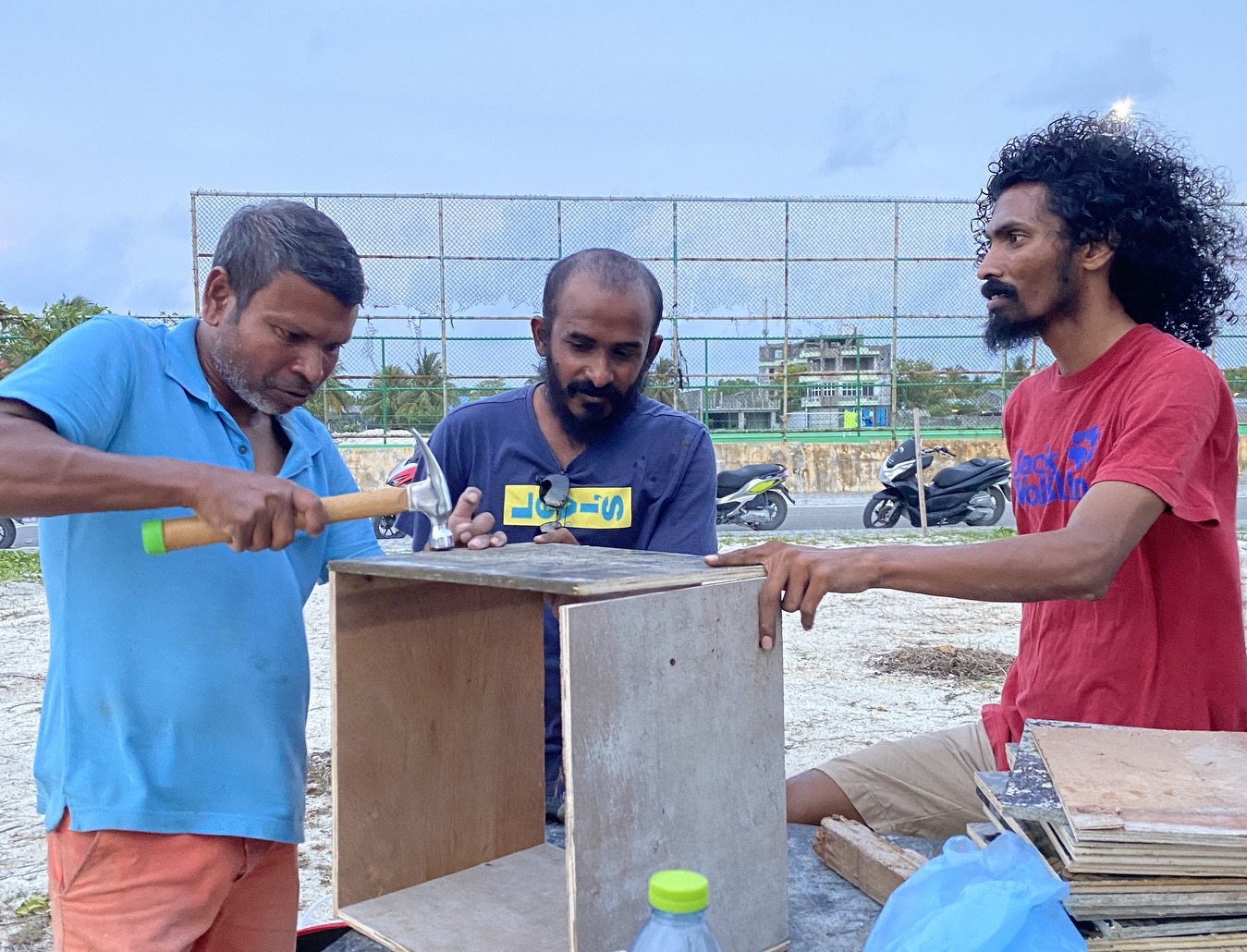 ޓޭޑް އިން ތިނަދޫގައި ގާއިމުކުރާ ބާބެކިއު އޭރިޔާގެ މަސައްކަތް ފަށައިފި