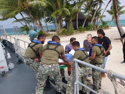 ޑައިވިންގައި ހާލުދެރަވި މަހުމޫދު އިތުރު ފަރުވާއަށް އިންޑިޔާއަށް ފޮނުވާލައިފި