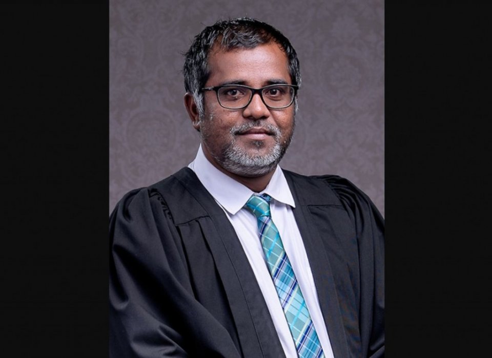 ހައިކޯޓުގެ ފަނޑިޔާރު ރައޫފް ފަނޑިޔާރުކަމުން އިސްތިއުފާ ދެއްވައިފި