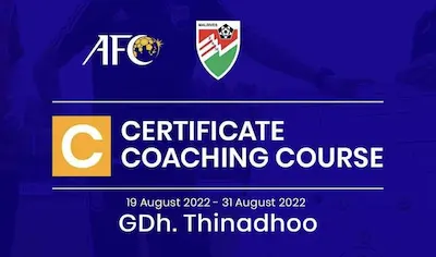 އެފްއޭއެމް އާއި ތިނަދޫ ސްޕޯޓްސް ގުޅިގެން ތިނަދޫގައި އޭއެފްސީ “ސީ” ސެޓްފިކެޓް ކޯޗިން ކޯހެއް ފަށަނީ