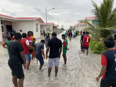 ރައީސް ސޯލިހު މަޑަވެލީ ރައްޔިތުންނަށް އެހީތެރިކަން ފޯރުކޮށްދެނީ