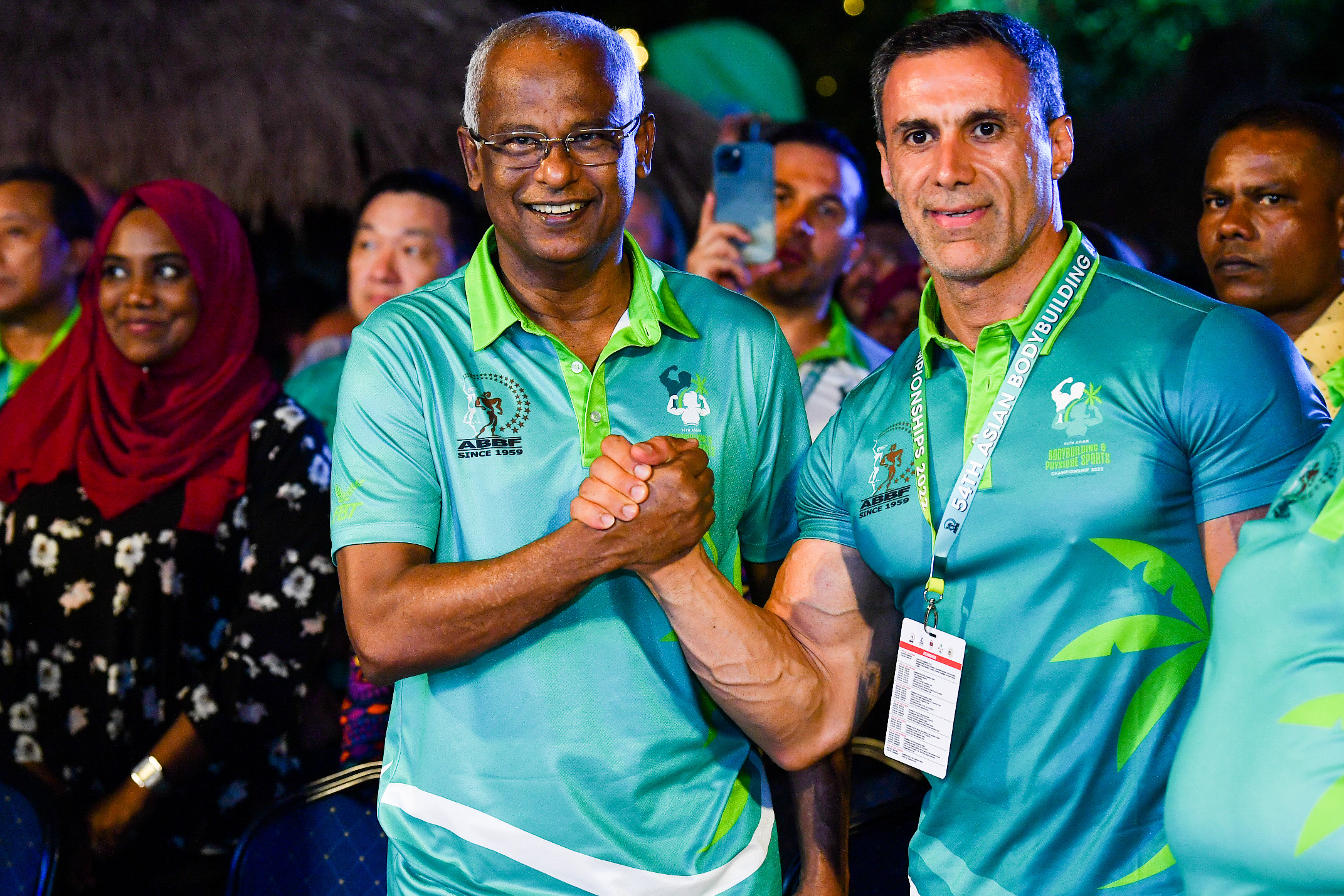 އޭޝިއަން ބޮޑީބިލްޑިން މުބާރާތް ރައީސުލްޖުމްހޫރިއްޔާ އިފުތިތާހުކޮށްދެއްވައިފި