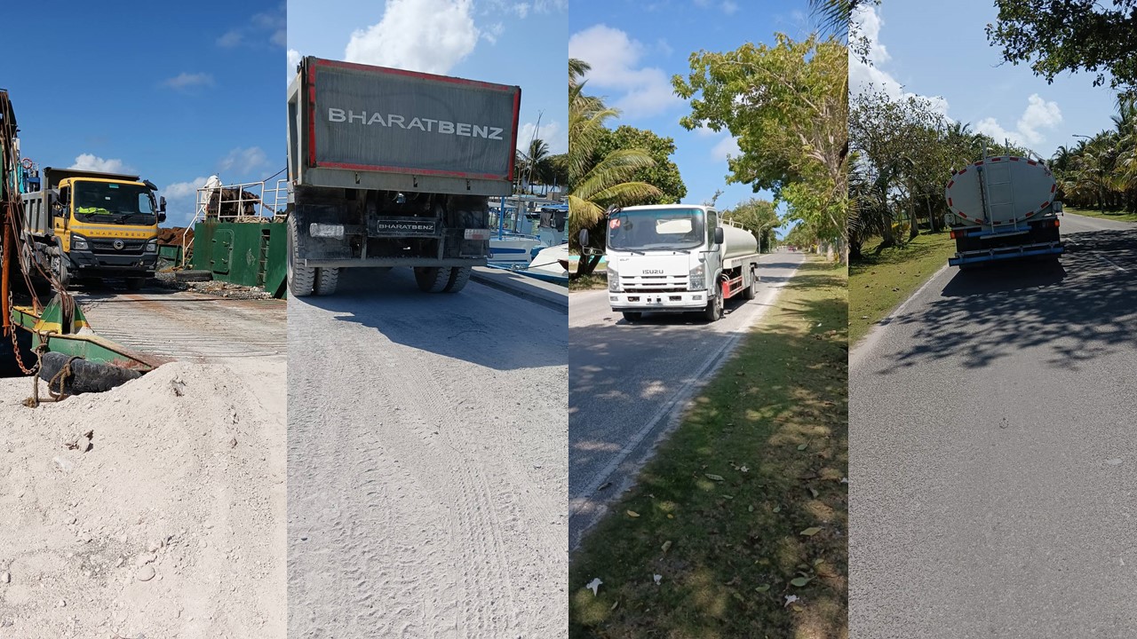 ރަޖިސްޓްރީ ބޯޑު ނުޖަހާ ވެހިކަލްތަކެއް ދުއްވާ މައްސަލަ ފެންމަތިވެއްޖެ