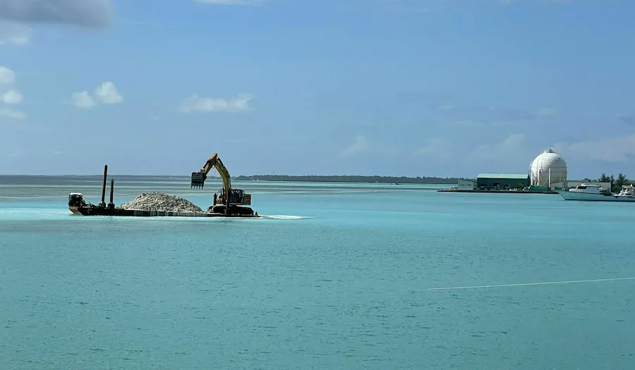 ތިނަދޫ އިންޑަސްޓްރިއަލް ޒޯންގެ ޢަމަލީ މަސައްކަތް އެމްޓީސީސީން ފަށައިފި