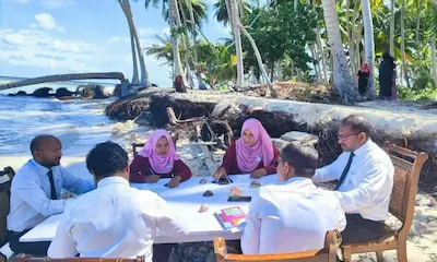 މާމެންދޫ ކައުންސިލްގެ ތަފާތު ބައްދަލުވުން; ރަށް ގިރުމުގެ މައްސަލަ ރައީސްގެ ސަމާލުކަމަށް