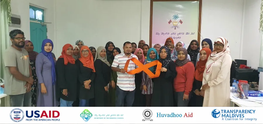 މަޑަވެލީ ކައުންސިލާއި ހުވަދޫ އެއިޑް ގުޅިގެން މިންތީގެ ހަމަހަމަ ކަމާއި ގެވެށިއަނިޔާއާއި ގުޅޭގޮތުން ހޭލުންތެރިކުރުމުގެ ޕްރޮގްރާމެއް ބާއްވައިފި