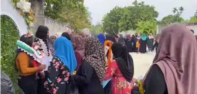 ލާމުއަތޮޅުގައި، 4ބެރުގެ ސަލާމަކުން އަނބިމީހާ ބަލައި ބާރާތު އައުން