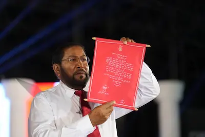 ޤާސިމަށް ޖޭޕީގެ ރިޔާސީ ޓިކެޓް އަރުވައިފި