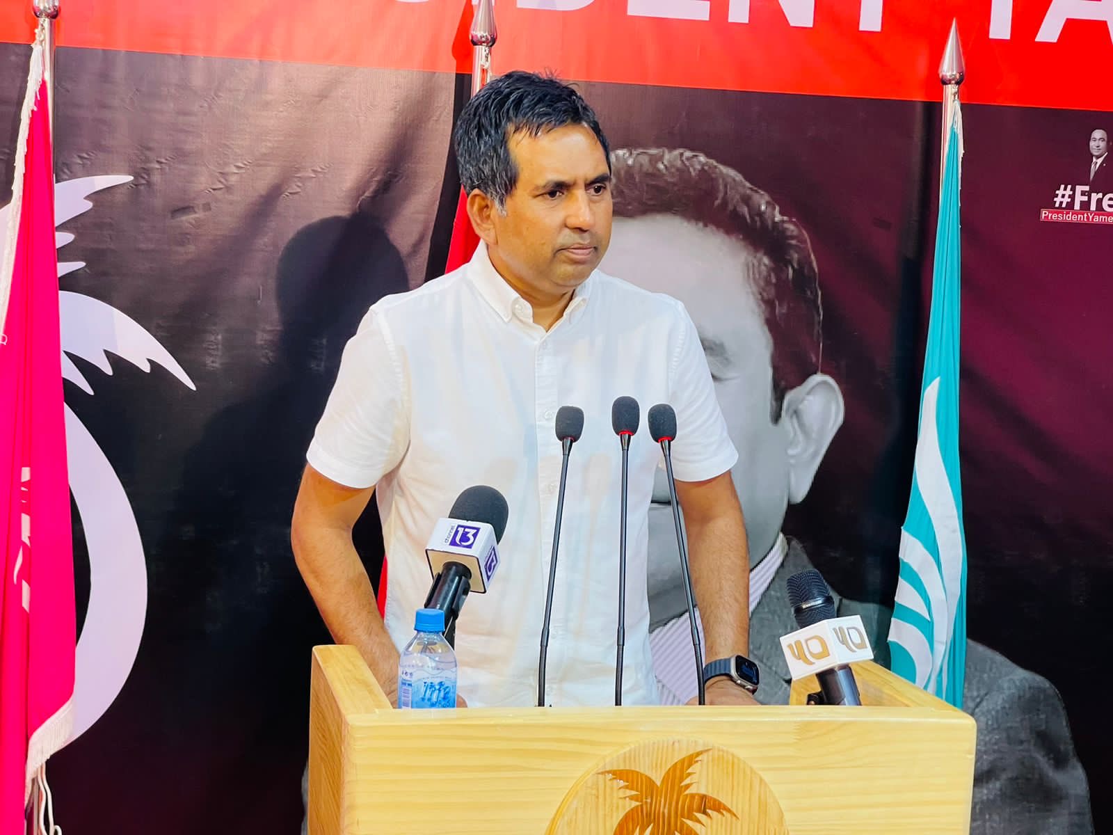 ރައީސް ޔާމީންގެ ޝަރީޢަތް ފުލުފުލުގައި ތާވަލްކުރީ މިނިވަންވާއިރަށް ޙުކުމް ކުރަން: ސަޢީދު