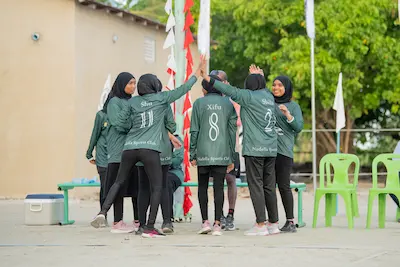ނަޑެއްލާ ކައުންސިލް ސްޕޯޓްސް ފިއެސްޓާ 2023ގެ ފުރަތަމަ ވޮލީ މެޗް ނަޑެއްލާ ސްޕޯރޓްސް އިން ކާމިޔާބުކޮށްފި