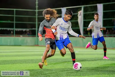 ނަޑެއްލާ ކައުންސިލް ސްޕޯރޓްސް ފިއެސްޓާ – ފިރިހެން ފުޓްސަލްގައި ނަޑެއްލާ ސްޕޯރޓް ކްލަބް އާއި ސްޓްރައިކާރސް ބައްދަލުކުރި މެޗް ވީ ހަމަހަމަ