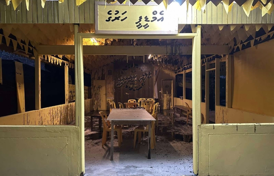 ހޯނޑެއްދޫގެ އެމްޑީޕީ ހަރުގެއަށް ކަޅުޔެތޮ ޖަހައި ގެއްލުން ދީފި