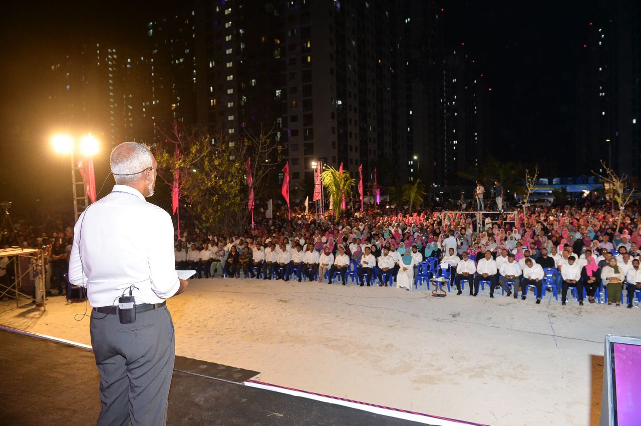 ކެމްޕެއިން ދަތުރުފުޅުގައި މުއިއްޒު ހުވަދުއަތޮޅަށް، ތިނަދޫއަށް ވަޑައިގަންނަވާނެ!