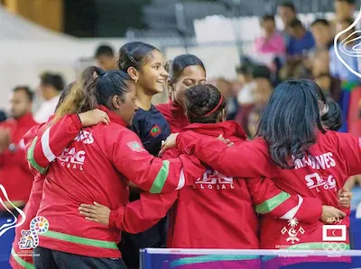 ރާއްޖޭގެ އަންހެން ޓީޓީ ޓީމް އަނެއްކާވެސް ރަންމެޑަލް ނަގައިފި