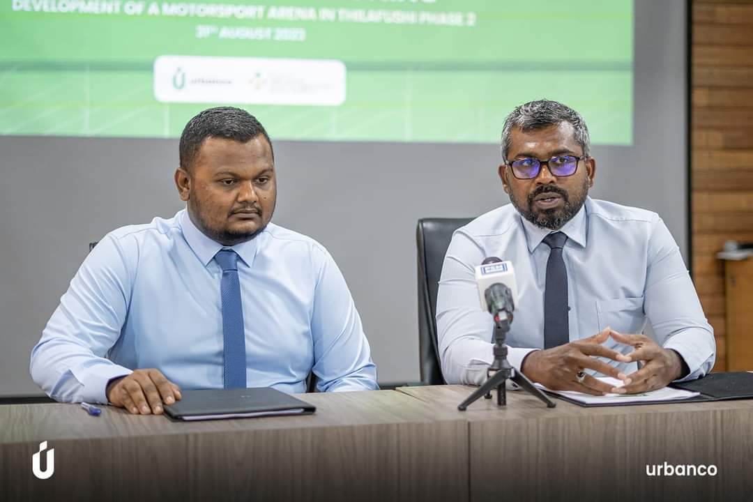 ފުރަތަމަ ފަހަރަށް މޮޓޯރ ސްޕޯޓްސް އެރީނާއެއް ތަރައްގީ ކުރުމަށް ބިން ހަމަޖައްސައިދީފި