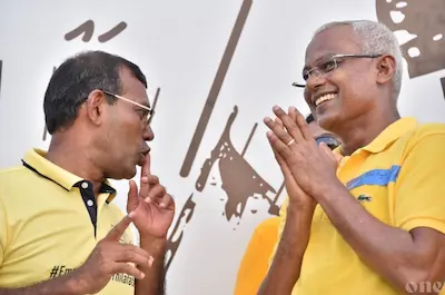 ރައީސް ނަޝީދުގެ ބަސް ” ދެން އެކަން ވާކަށް ނެތް “
