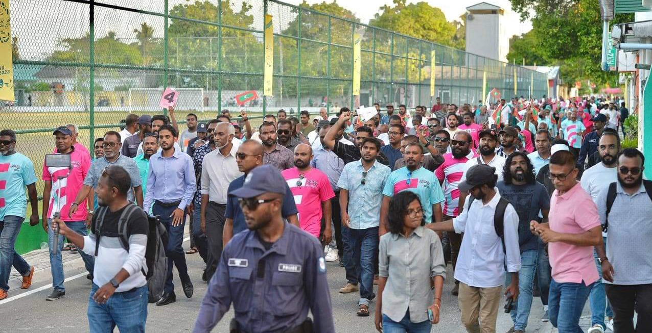 އެހެން އިންތިހާބުތަކާއި ޚިލާފަށް ތިނަދޫ ސިޓީގައި ‘ޕީޕީއެމް’ ތަފާތު ރޫޙެއްގައި!
