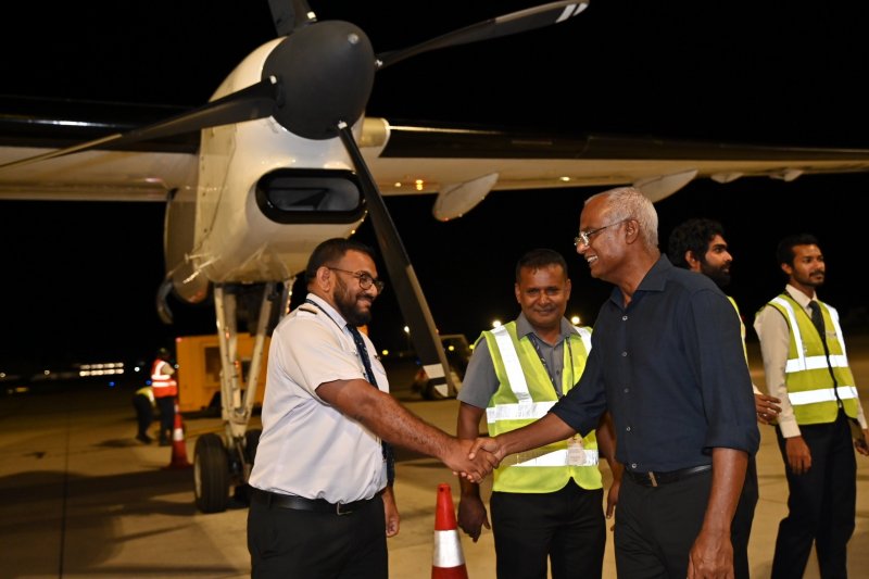 ދެވަނަބުރުގެ ވޯޓުލުމަށް 3 ދުވަސް، ރައީސް ސޯލިހު ދަތުރުފުޅު ފައްޓަވައިފި